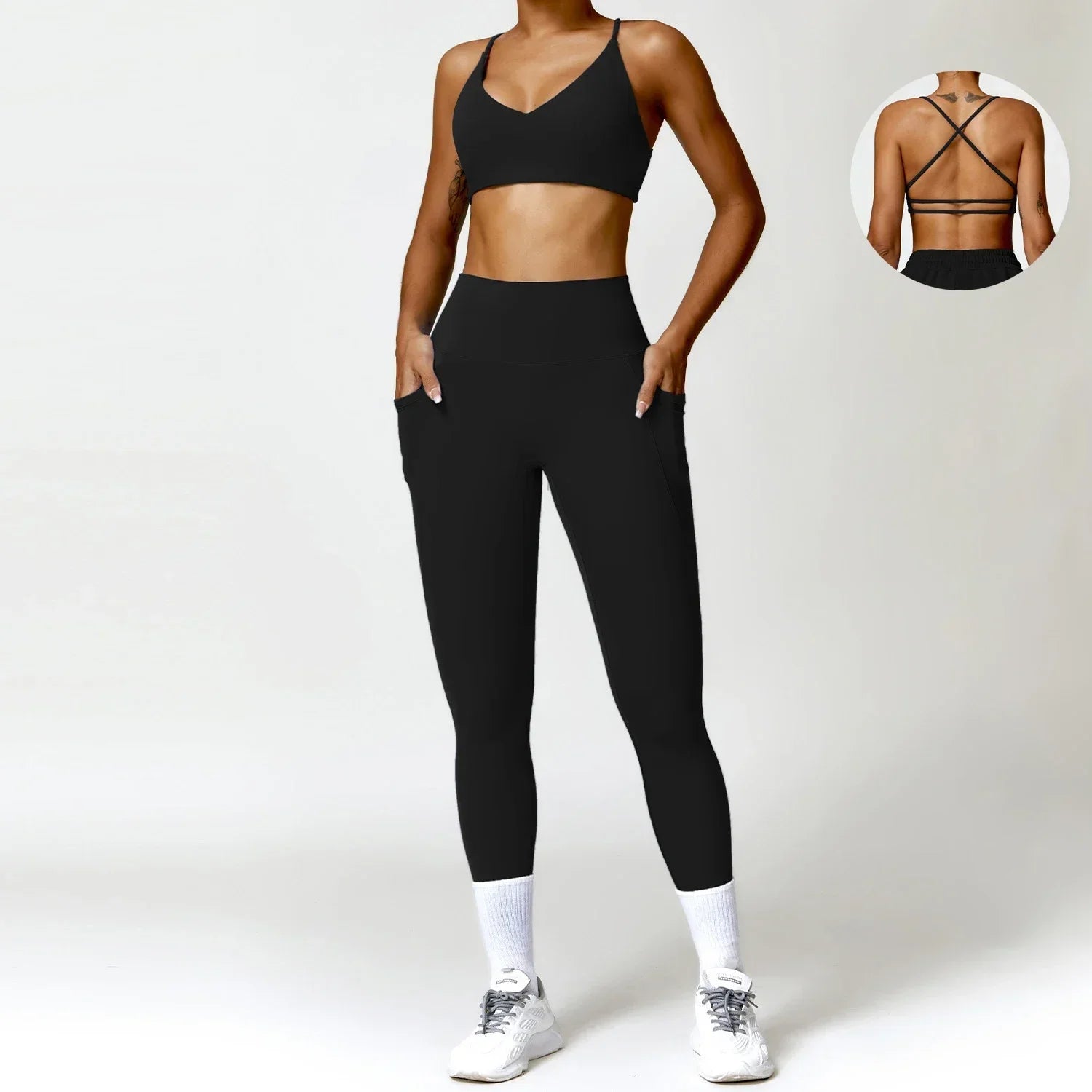 Conjunto SportyGlam Kit- Com 3 peças